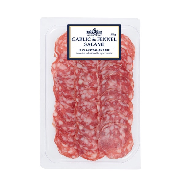 Provedore Garlic & Fennel Salami | 100g