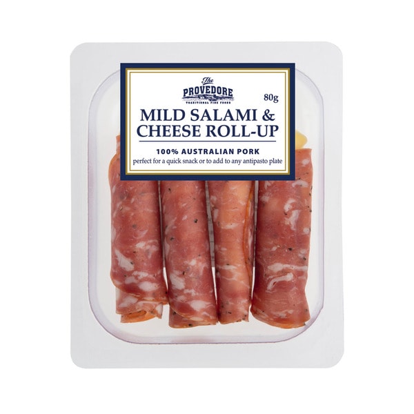 Provedore Mild Salami & Cheese Roll Ups | 95g