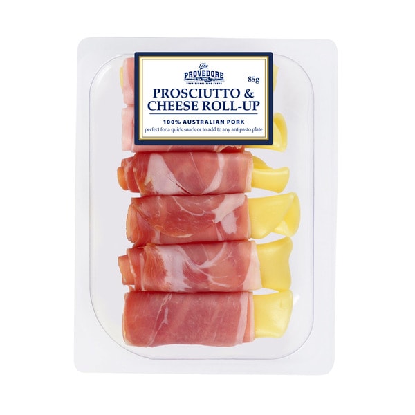 Provedore Prosciutto & Cheese Roll-Ups | 85g