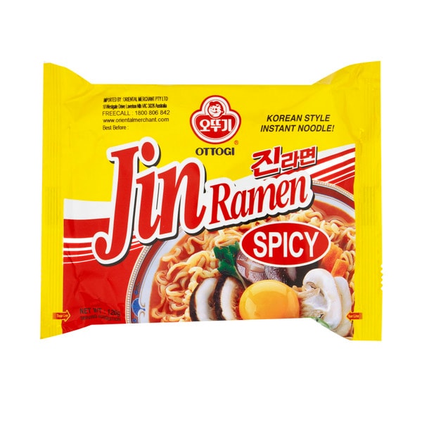 Ottogi Noodles Jin Ramen Spicy | 120g