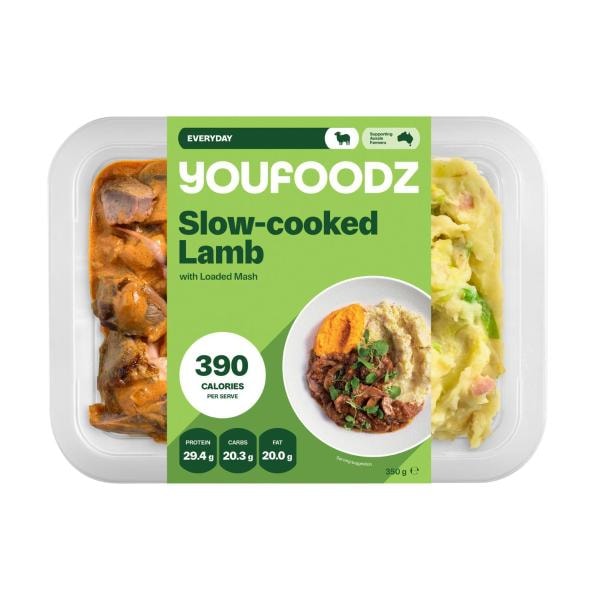 Youfoodz Slow Cooked Lamb With Loaded Mash | 350g