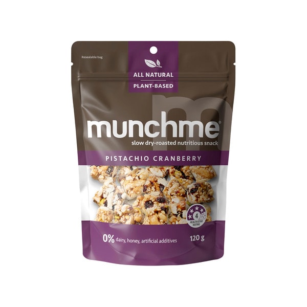 Munchme Nutritious Snack Pistachio Cranberry | 120g