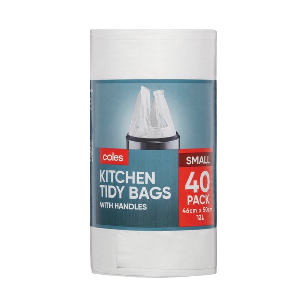 Coles Kitchen Tidy Bag Small | 40 pack