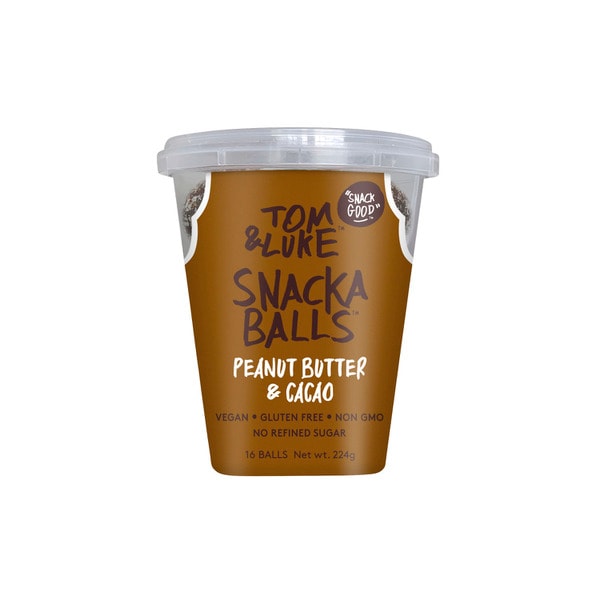 Tom & Luke Snackaballs Peanut Butter & Cacao Pot | 224g