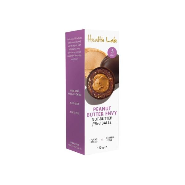 Health Lab Peanut Butter Choc Nut Butterball 3x40g | 120g