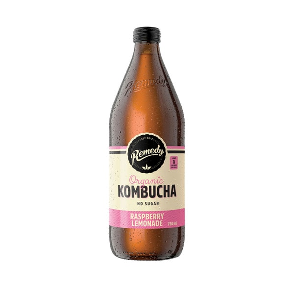 Remedy Kombucha Raspberry Lemonade | 750mL