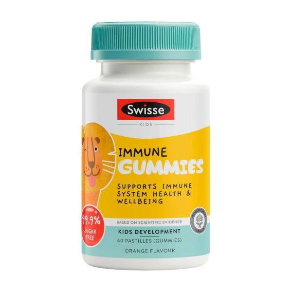 Swisse Kids Immune Gummies For Kids Development | 60 pack