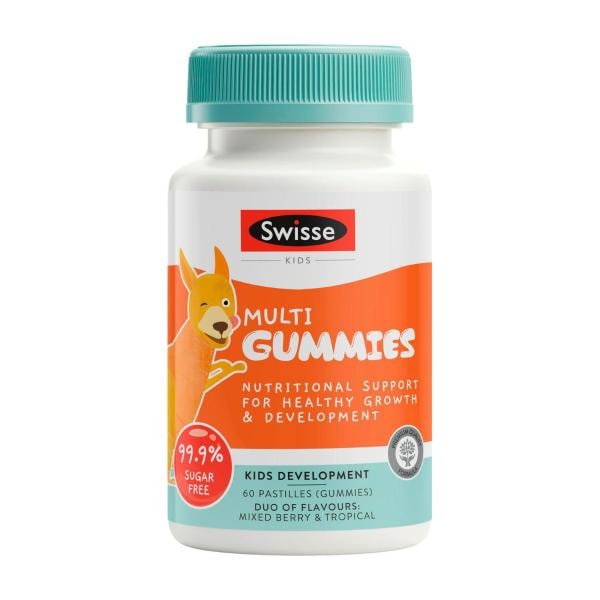 Swisse Kids Multi Gummies For Kids Development | 60 pack