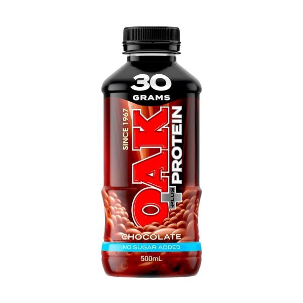Oak Plus NSA Chocolate Flavoured Milk | 500mL