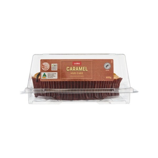 Coles Caramel Mud Cake | 600g