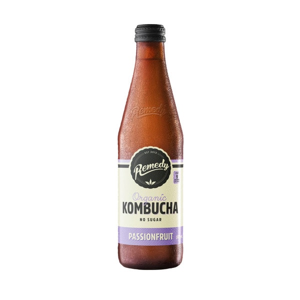 Remedy Kombucha Passionfruit | 330mL