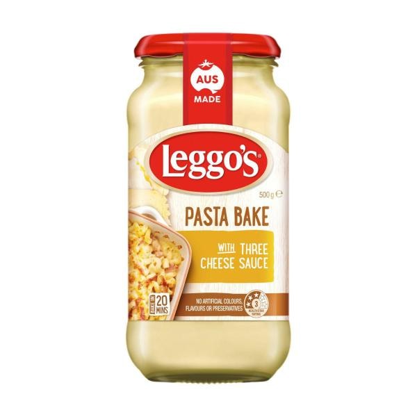 Leggo's Pasta Bake Three Cheese Sauce | 500g