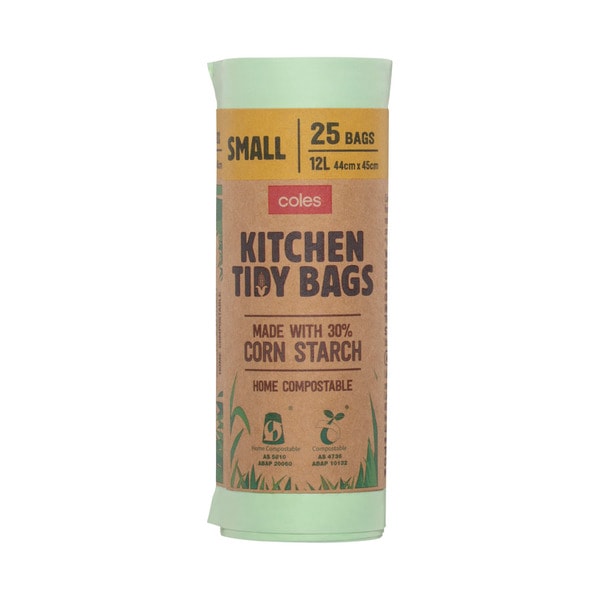 Coles Compost Tidy Bag Small | 25 pack