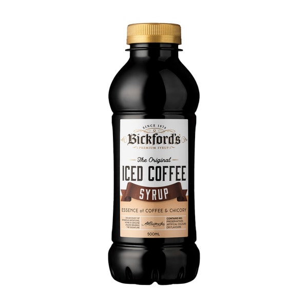 Bickford's Iced Coffee Syrup Chicory Essence | 500mL