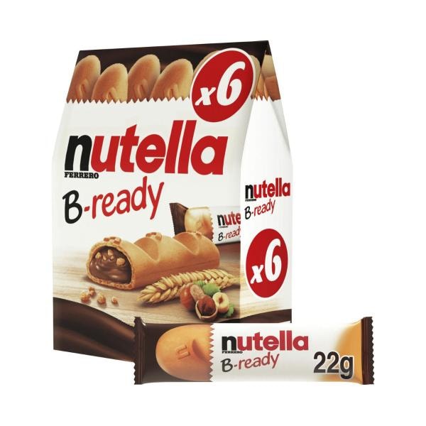 Nutella B-Ready Biscuit Multipack 6x22g | 132g