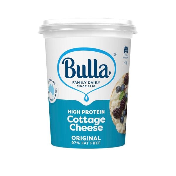 Bulla Dairy Low Fat Cottage Cheese Original | 500g