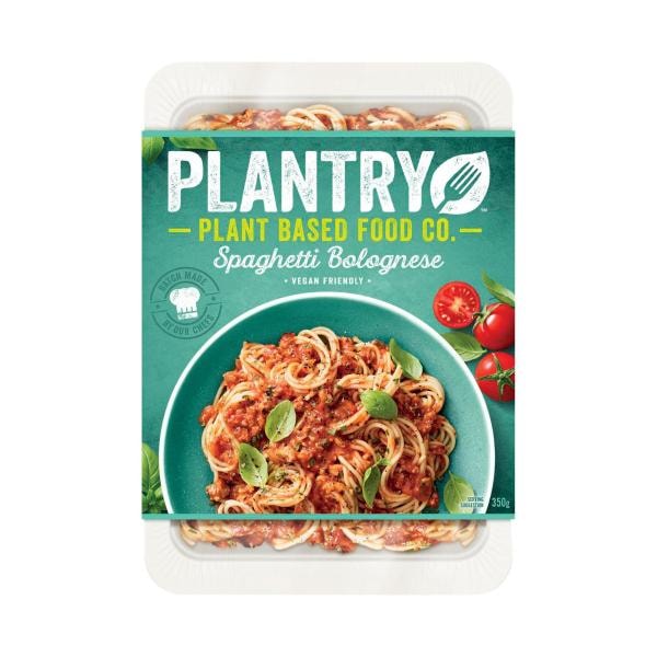 Plantry Frozen Plant Based Meal Spaghetti Bolognese | 350g