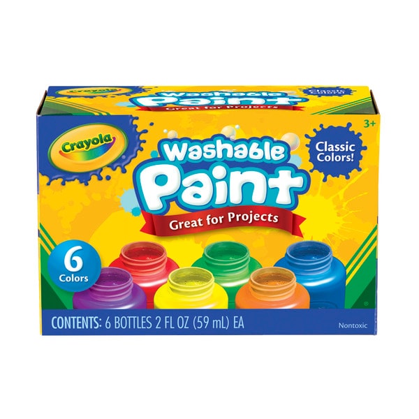 Crayola Washable Kids Paint | 6 pack