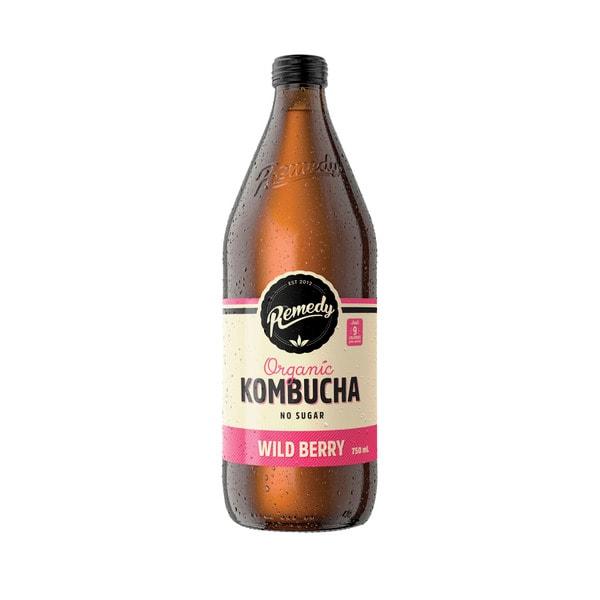 Remedy Kombucha Wild Berry | 750mL