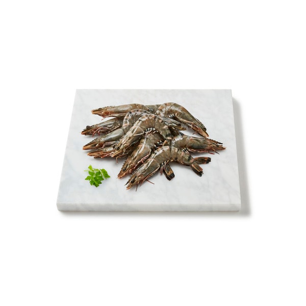 Coles Deli Thawed Raw Black Tiger Prawns | approx. 250g