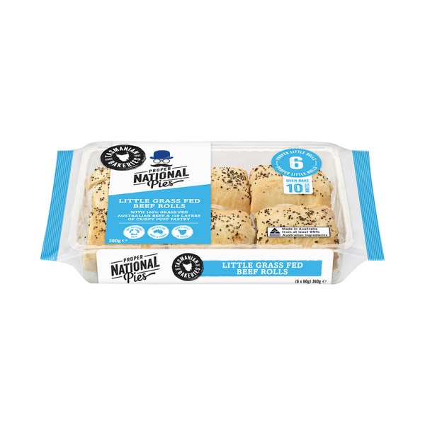National Beef Rolls 360g | 6 pack