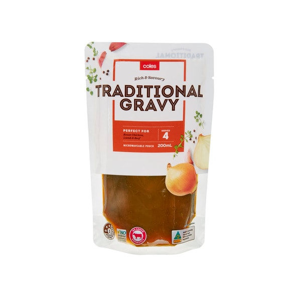 Coles Premium Traditional Gravy | 200mL