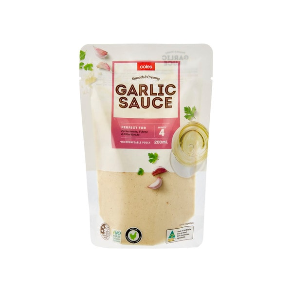 Coles Premium Garlic Sauce | 200mL