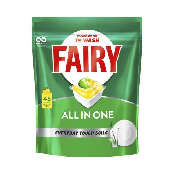 Fairy All In One Dishwashing Tablets | 48 pack