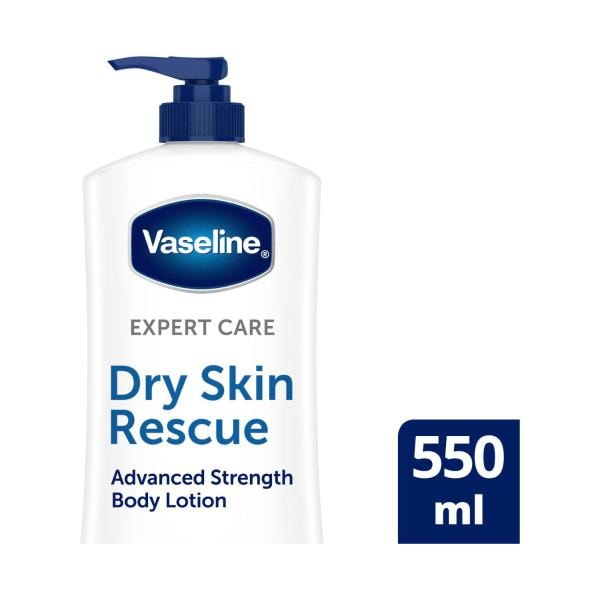 Vaseline Dry Skin Rescue Advanced Strength Body Lotion | 550mL
