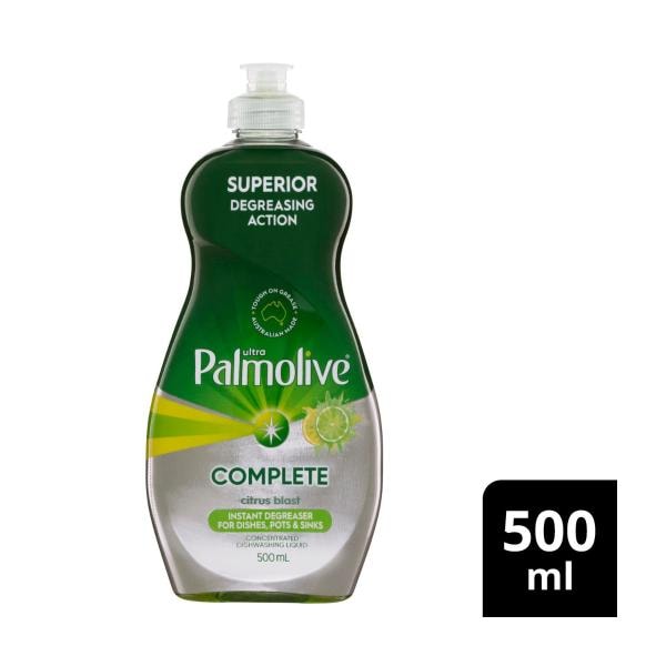 Palmolive Ultra Strength Concentrate Complete Dishwashing Liquid Citrus Blast | 500mL