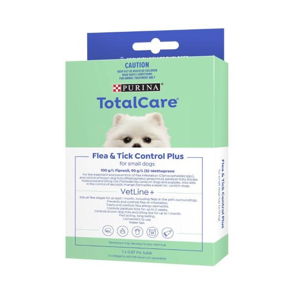 Purina Total Care Flea Tick Control Plus Small Dog Treatment | 1 pack