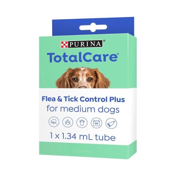 Purina Total Care Flea Tick Control Plus Medium Dog Treatment | 1 pack