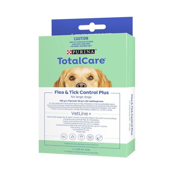 Purina Total Care Flea Tick Control Plus Large Dog Treatment | 1 pack