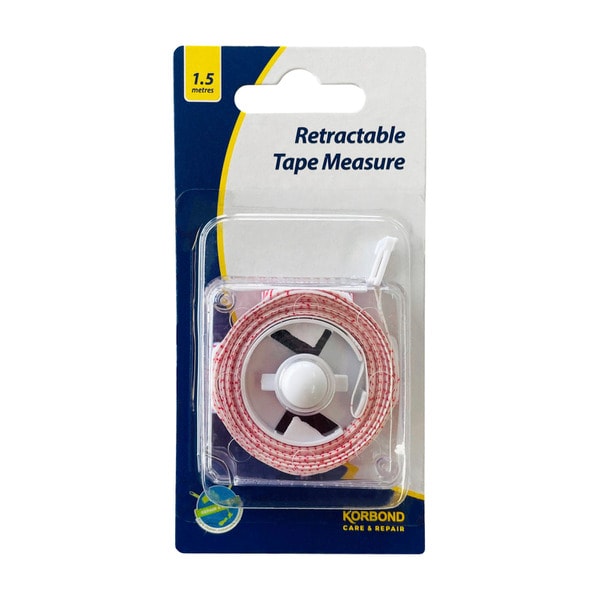 Korbond Retractable Tape Measure | 1 pack