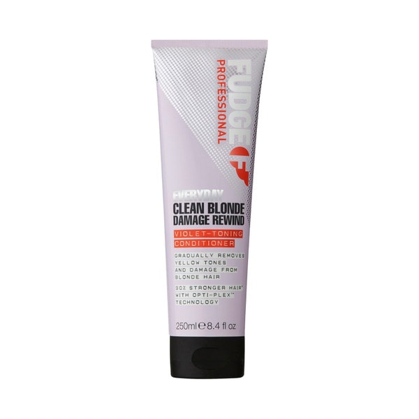 Fudge Professional Everyday Clean Blonde Damage Rewind Violet Purple Toning Conditioner | 250mL