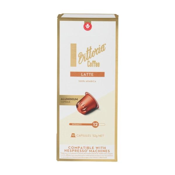 Vittoria Latte Nespresso Compatible Coffee Capsules | 10 pack