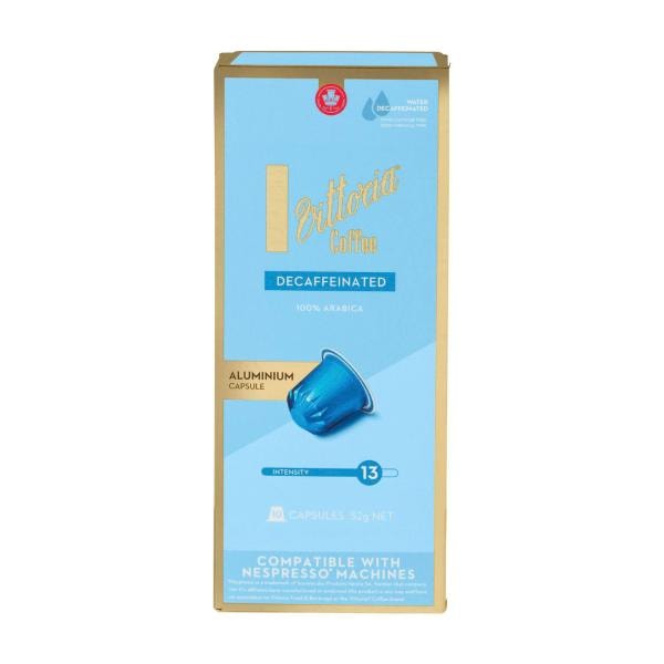 Vittoria Decaffeinated Nespresso Compatible Coffee Capsules | 10 pack