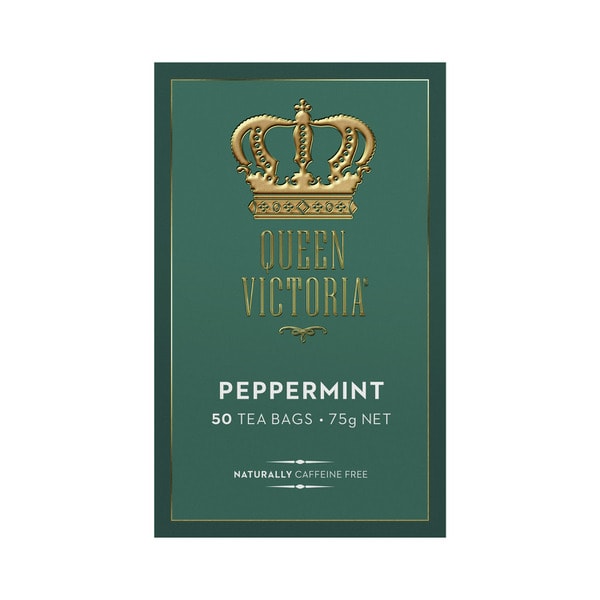 Queen Victoria  Peppermint Tea Bags | 50 pack