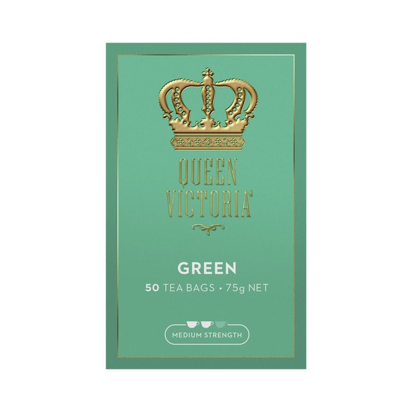 Queen Victoria  Green Tea Bags | 50 pack