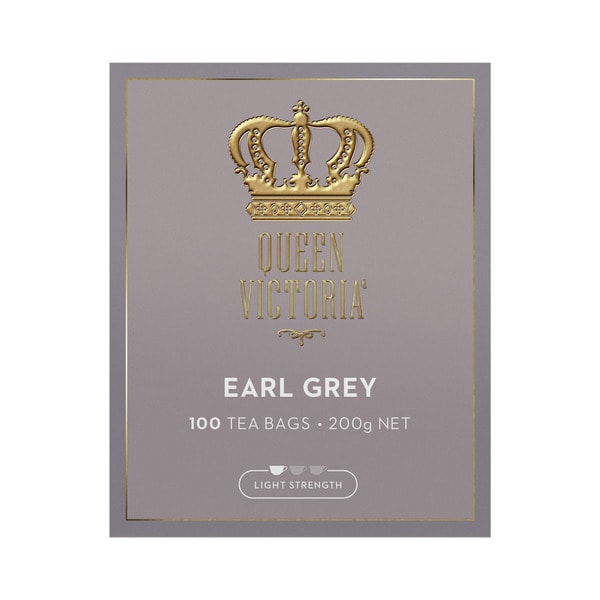 Queen Victoria Earl Grey Tea Bags | 100 pack