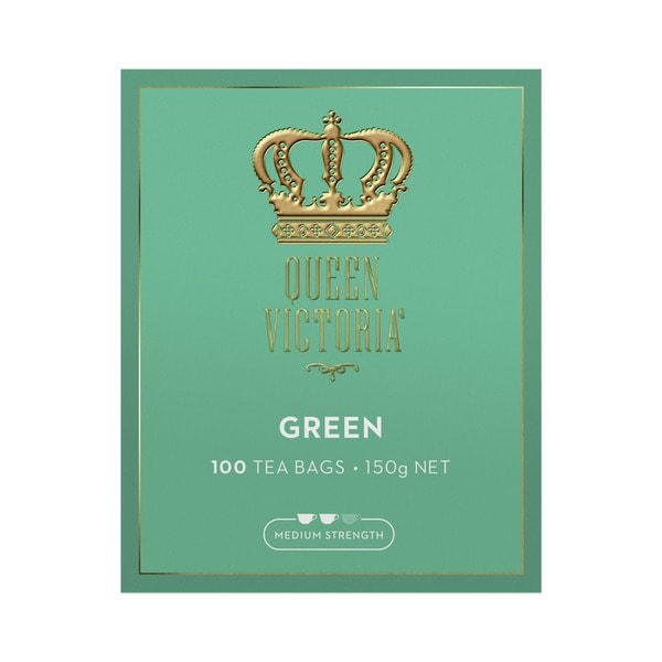 Queen Victoria Green Tea Bags | 100 pack