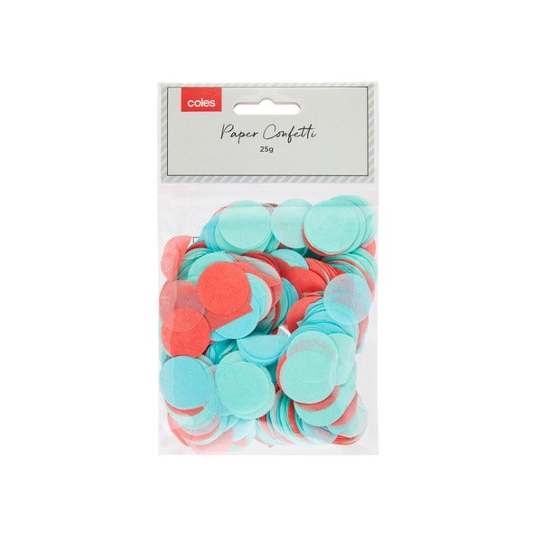 Coles Paper Confetti Pack | 1 each