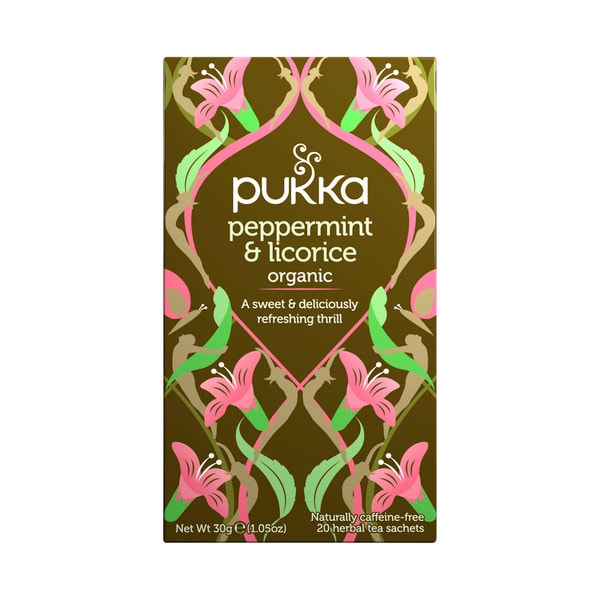 Pukka Tea Peppermint & Licorice | 20 pack