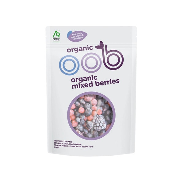 Oob Organic Frozen Mixed Berries | 300g