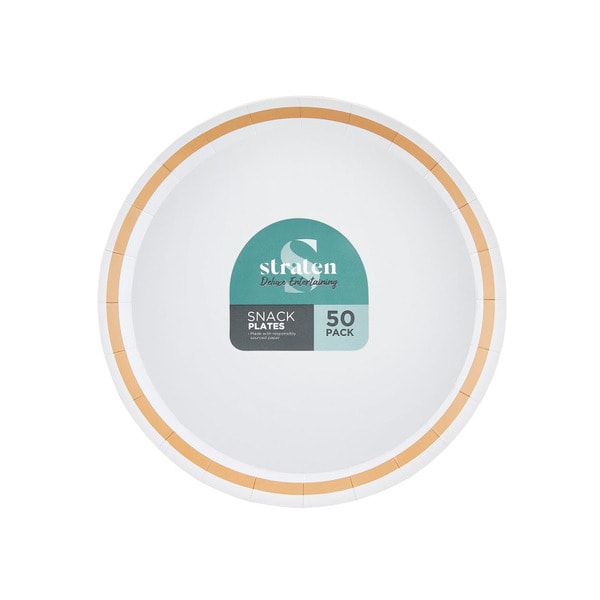 Straten Snack Plates | 50 pack