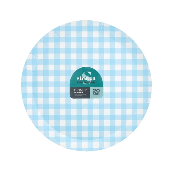 Straten Patterned Dinner Plates | 20 pack
