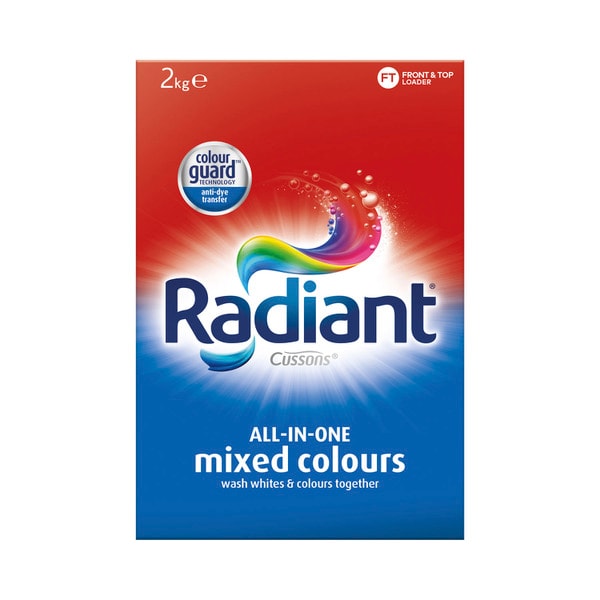 Radiant Laundry Powder Mixed Colours | 2kg