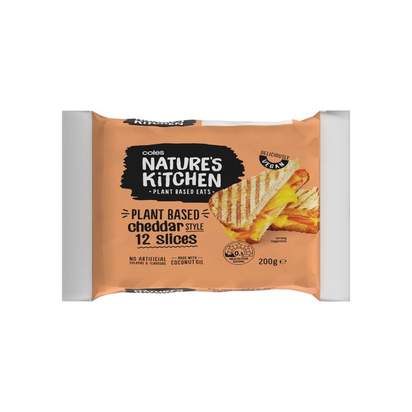 Nature's Kitchen Cheddar Slices | 200g