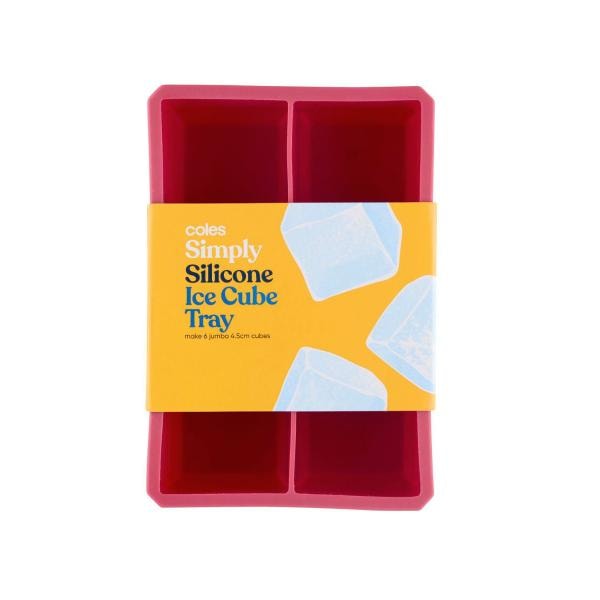 Coles Large Silicone Ice Cube Tray | 1 each