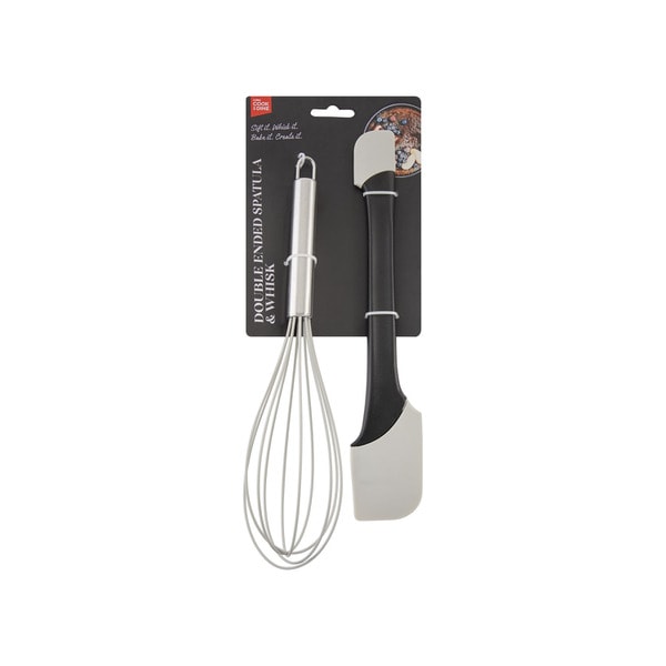Cook & Dine Double Ended Spatula & Whisk | 1 each